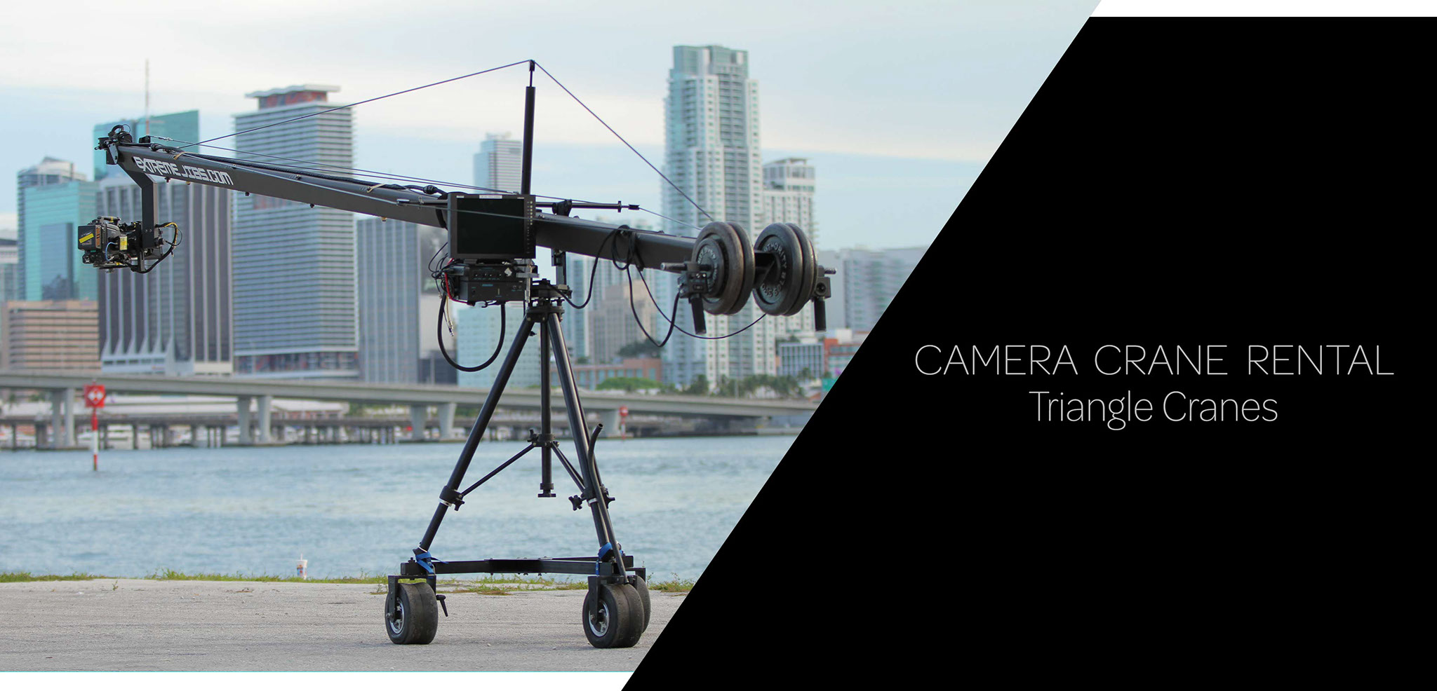 EXTREME JIBS Camera Crane Rental and Accesories in Atlanta Miami